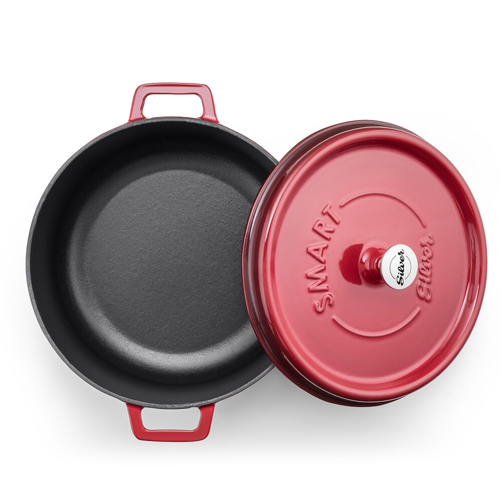 Cast-Iron-Pot-Dutch-Oven-casserole-enameled-Cast-iron-24-cm-pot-home-cooking-cookware-set-1